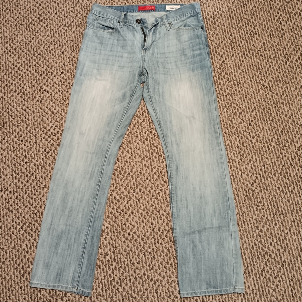 Men's Guess slim straight jeans